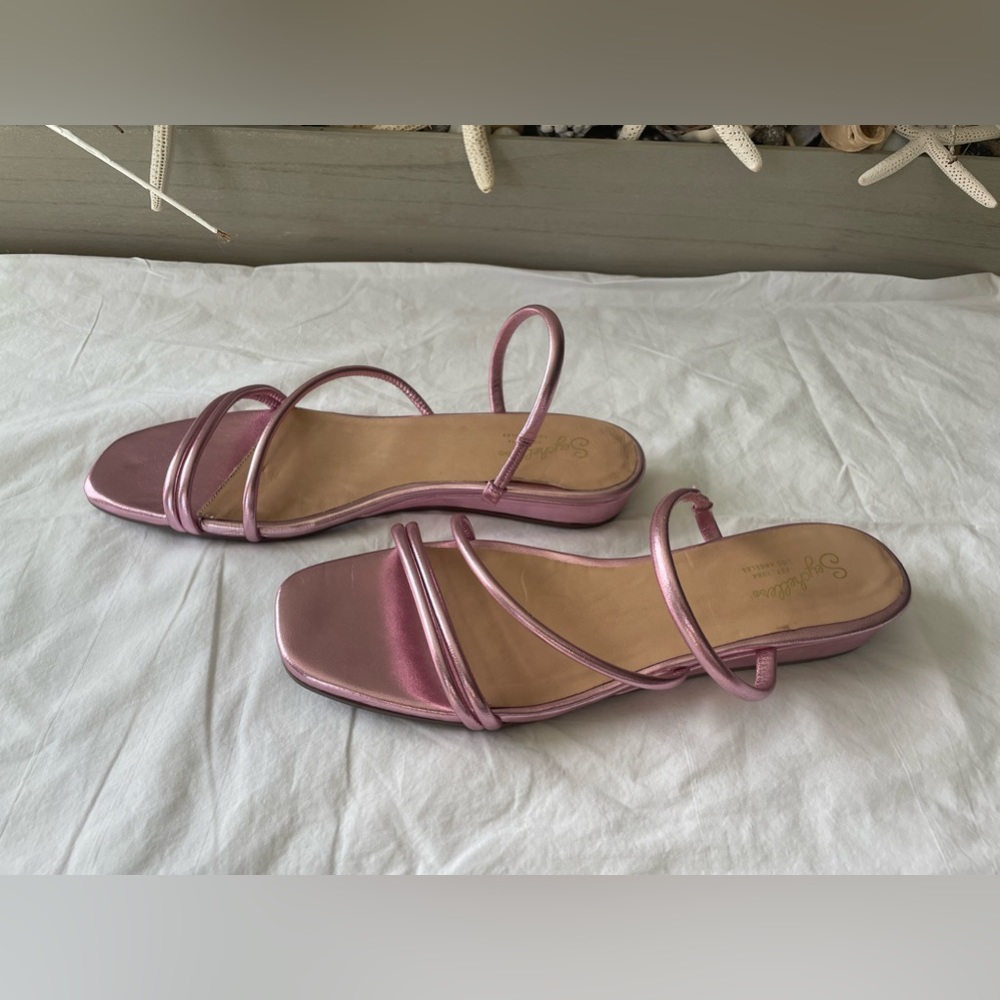 SEYCHELLES ROCK CANDY FLAT SANDALS SIZE 11 - Picture 13 of 15